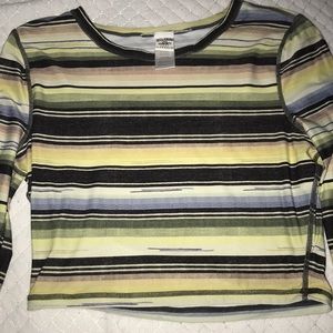Billabong love sleeve crop top